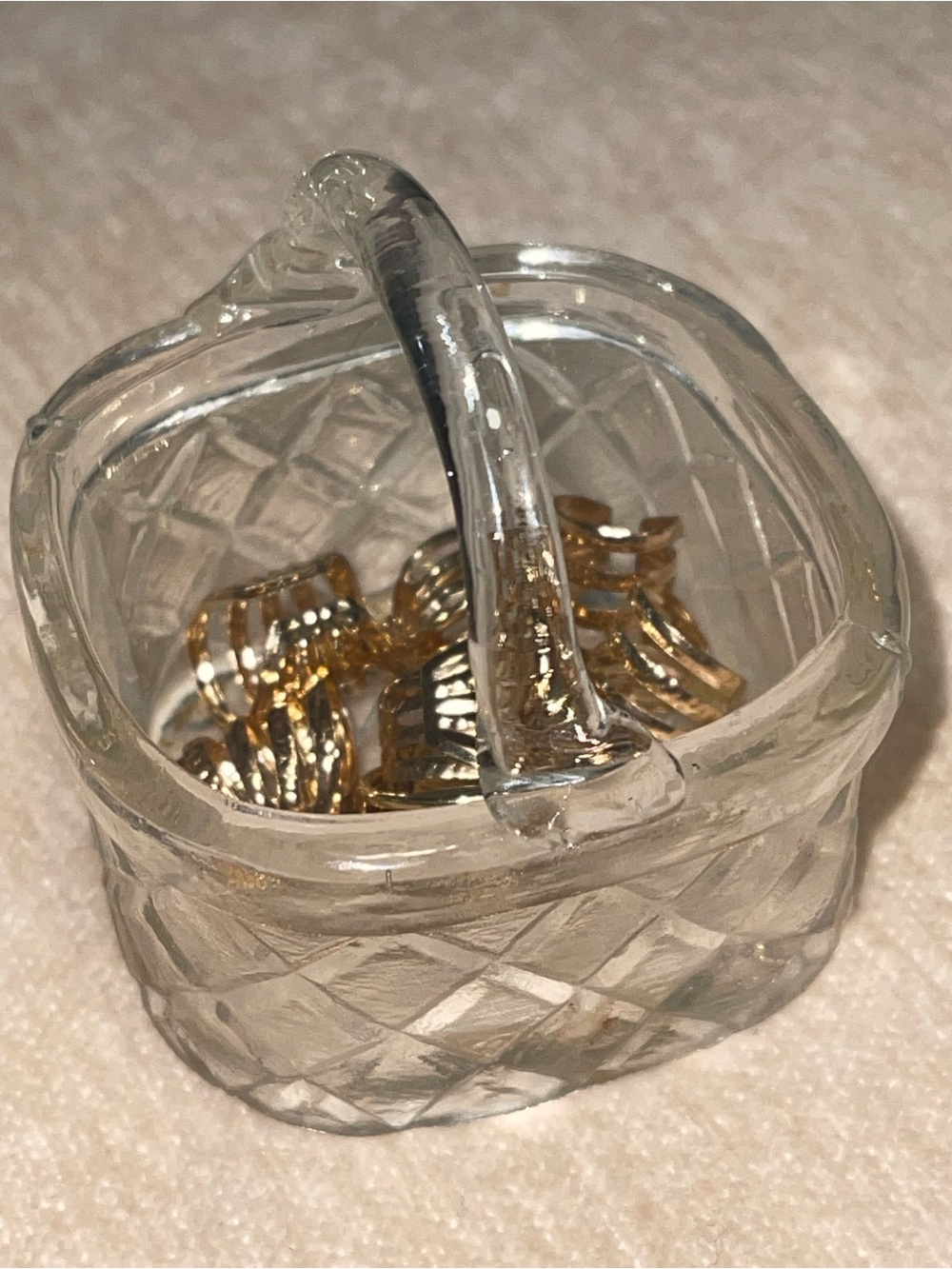 HAIR JEWELRY X EAR CUFF - GOLD